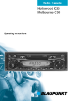 Blaupunkt Hollywood-C-30 - Owners Manual
